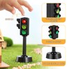 TOYANDONA Set of 3 Children's Traffic Light Toy Simulation Traffic