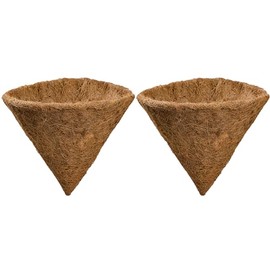JOENHOPER Pre-Formed Replacement Cone Shaped Coco Liner,Set of 2 (14-Inch)