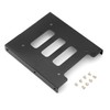 2.5 inch SSD HDD to 3.5 inch Black Metal Mounting