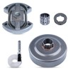 AUMEL .325"-7 Clutch Drum Rim Sprocket Kit for Husqvarna 50
