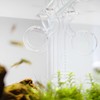 Glass Mini Inflow Lily Pipe for Nano Aquarium Planted Tank