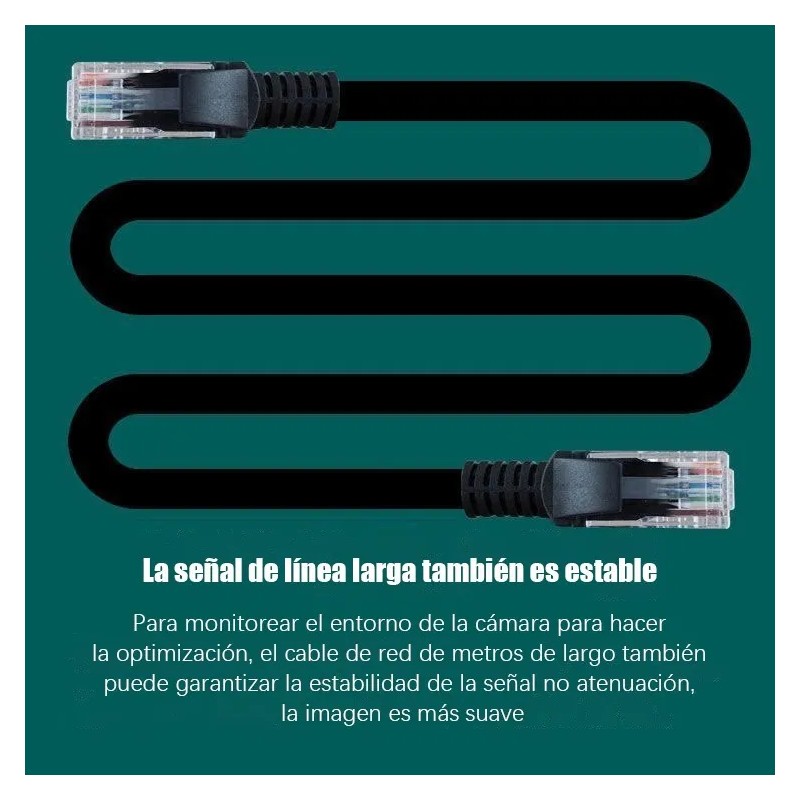 Cable Ethernet Red Lan 20m Reforzado Cat6 Internet Rj45 Utp