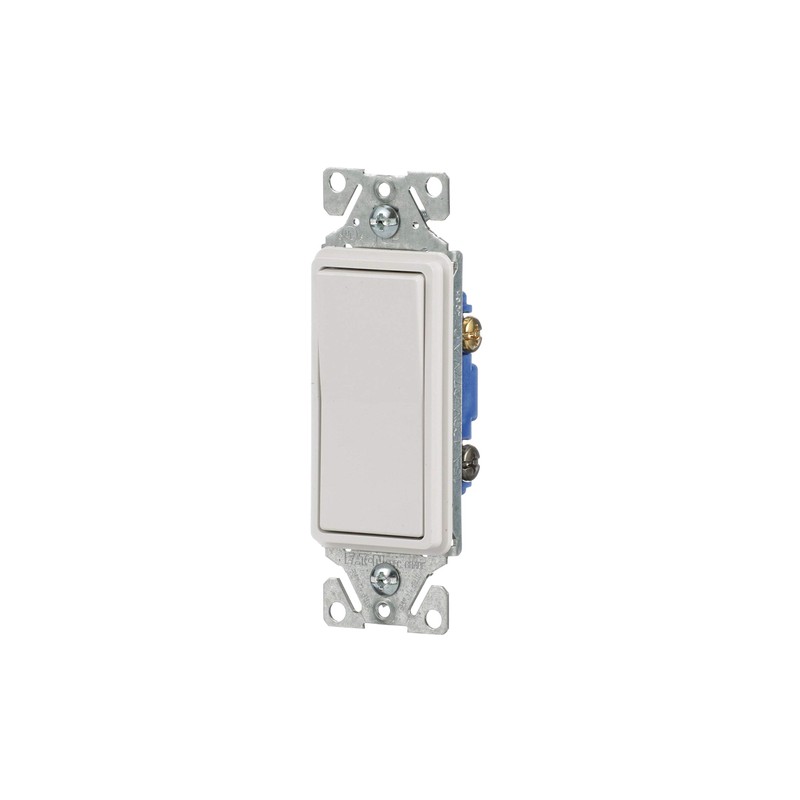 EATON 7503W-BOX 7500-Box Decorative Standard Rocker Switch, 120/277 Vac, 15