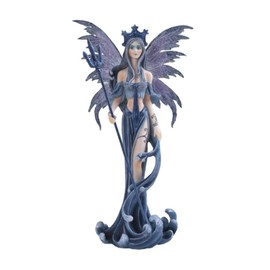 StealStreet SS-G-91200 Fairy Collection Blue Pixie Desk Decoration Figurine Collectible Decor