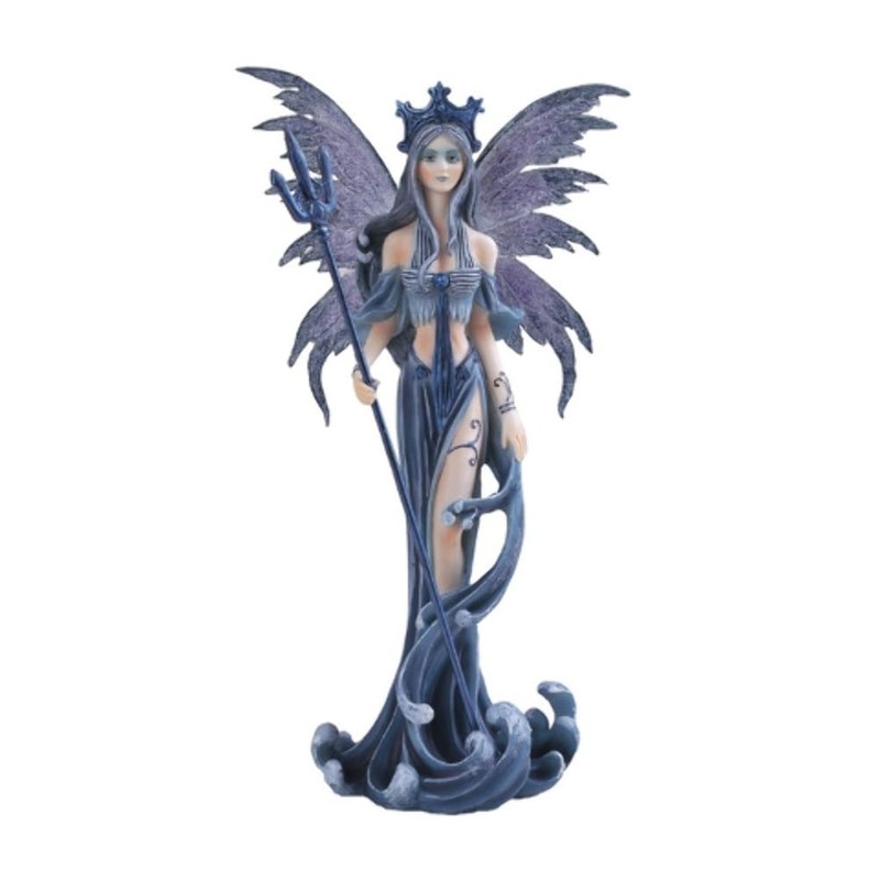 StealStreet SS-G-91200 Fairy Collection Blue Pixie Desk Decoration Figurine Collectible