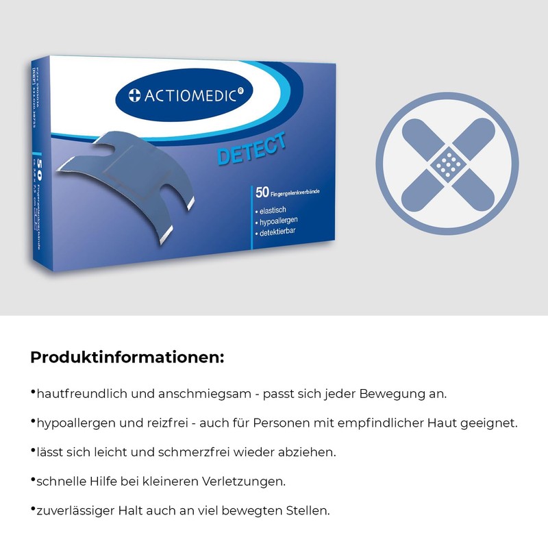 Gramm Actiomedic® DETECT Finger Joint Bandages