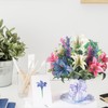 Yamobi 3D Pop-Up Birthday Card with Bouquet, 3D Pop-Up Bouquet,