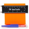 bestTools Contour gauge 12.5 cm with lock, precise measurement and