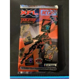 2001 Artbox XFL Tabletop Football Trading Card Pack New Sealed