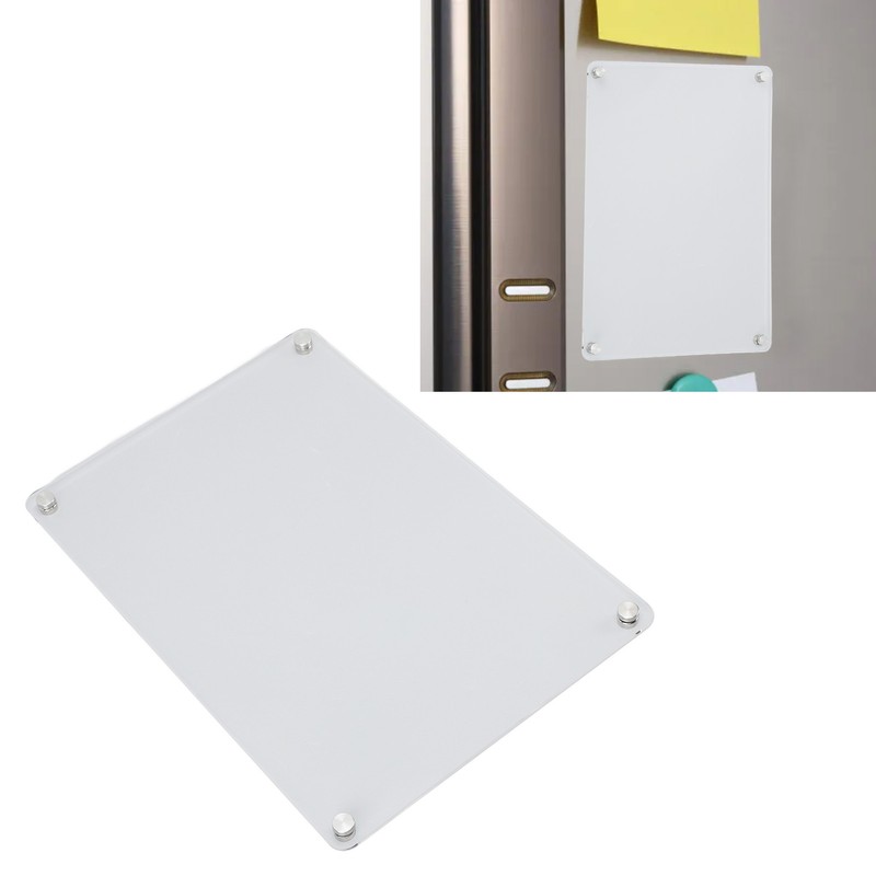 Clear Calendar Planning Board Reusable Magnetic Acrylic Wet Dry Erase