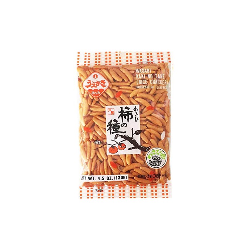 Uegaki Kaki No Tane Wasabi 4.5oz/130g (12pack)