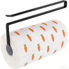 Under Cabinet Paper Towel Holder - Punch-Free Hanging Tissue Roll
