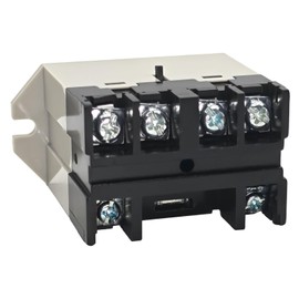 G7L-2A-BUBJ-CB DC24 General Purpose Relay with Test Button - 24 VDC Class B Insulation, Screw Terminal, Upper Bracket Mounting, DPST-NO Contacts