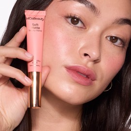 MCoBeauty MCoBeauty Soft Matte Beauty Wand, Peach Bellini Blush, Velvety Finish of Buildable Color, Vegan, Cruelty Free Cosmetics