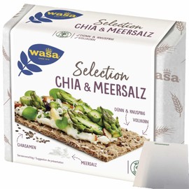 usy Bundle for Wasa Selection Chia & Sea Salt (245g Pack) + usy Block