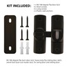 Barn Door Latch 90/180 Degree flip Latch Update Designs,Sliding Door