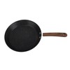 Round Grill Pan Universal Non Stick Multifunctional Flat Bottom Frying