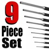 TuffMan Tools, Roll Pin Punch Set 9pc Craftsman Tool Set