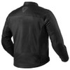 REV'IT! Men's Eclipse 2 Metropolitan Motorcycle Jacket (Black - X-Large)