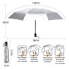CUBY Sun UV Umbrella Folding Travel Compact Umbrella Reinforced Windproof