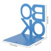 Honagu Book Ends, Bookends, Metal Book Ends for Shelves, Bookends