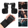2pcs Fitness Weight Lifting Hook NonSlip PullUps Power Lifting Grips