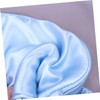 COLLBATH Natural Silk Blindfold Adjustable Sleep Eye Mask Light Blue