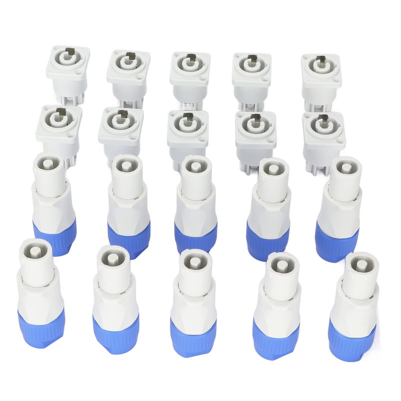 Goshyda 3 Pin AC PowerCon Male and Female Plug and
