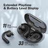 DOSS Open Ear Headphones with Superior Sound, Clear Calls, 30