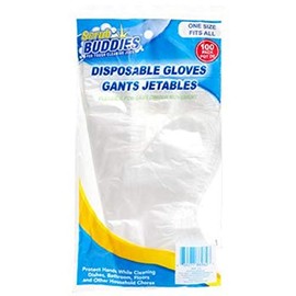 Disposable Household Chores Cleaning Gloves 100 Count, Painting, Hair Coloring, Hand Protection
