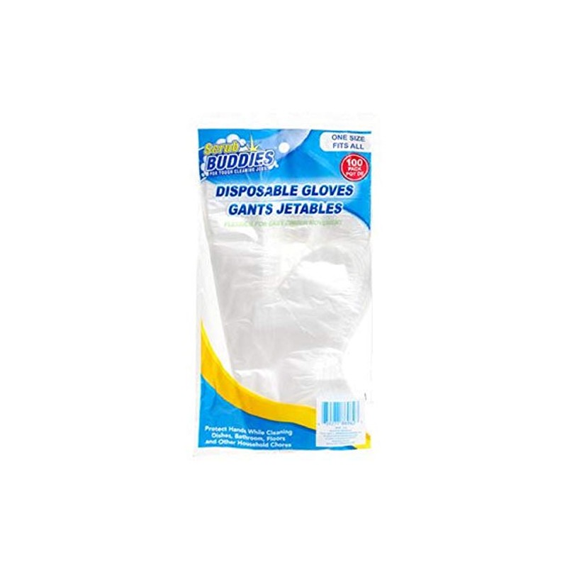 Disposable Household Chores Cleaning Gloves 100 Count, Painting, Hair Coloring,