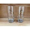 Pair of Bitburger 'Bitte ein Bit' Beer Glasses Glassware Made