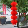 33 Inch 4 Strings 20 PCS Chinese Style Red Lantern