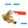 Aopin Ball Valve Brass G 1/4" Male Thread x 8mm