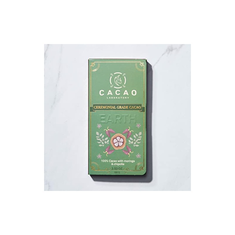Ceremonial Grade Cacao - 100% Chocolate Unsweetened – Earth Blend: