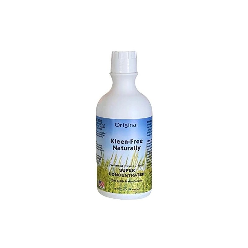 Kleen Free Naturally Enzyme Cleaner - Laundry Cleaner, Multi-purpose Eliminator