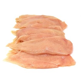 Thin Cut Chicken Cutlets - Family Pack - Cut Fresh Daily - 8 Pounds - 2 Pound Freezer Ready Packages