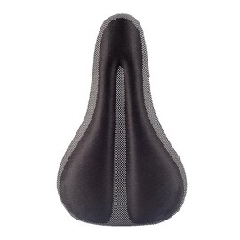 Gel Bike Seat Cover, Bike Seat Cushion, Comfortable Bicycle seat Cover, Unisex Comfortable Version, Padded Cover Compatible with Peloton, Mountain Stationary Bikes, Outdoor & Indoor