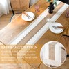 INHEMING Macrame Table Runner with Tassels, Beige Table Runner in