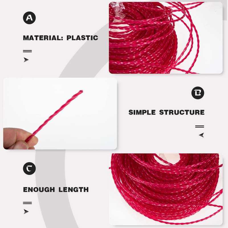 BESPORTBLE Versatile Mowing Line Suitable for Yard Field Lawn Edging