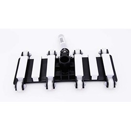 Aqua Splash Pooline Heavy Duty Flexible Vacuum Head with Wheels and Swivel Handle