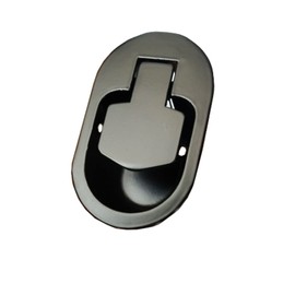 Universal Metal Sofa Chair Release Lever Recliner Handle Replacement Parts for Ashley and Also for Major Recliner Brands-Black (2 Pack)