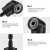 GUYISTE 1 piece 105° angle holder, angle wrench attachment adapter,