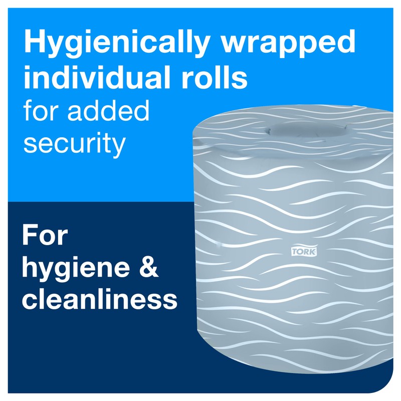 Tork Twin Toilet Paper Roll Dispenser Smoke for Conventional T24