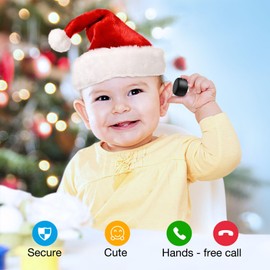 MOMOHO The Smallest Mini Bluetooth Speaker Wireless,Tiny Speakers with Built in Mic,TWS Portable Speaker for Hiking, Running, Car, Outdoor, Travel, Gifts (Black)