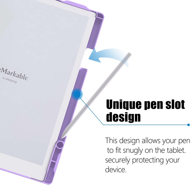 ENET-CASE Case for Remarkable 2 Paper Tablet- Multi-Viewing Adjustable Folding