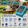 Adisipsoarin 100W USB C Battery Charger Compatible with Bosch 18V