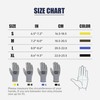 HANDLANDY 12 Pairs PU Coated Nylon Black Protective Work Gloves,