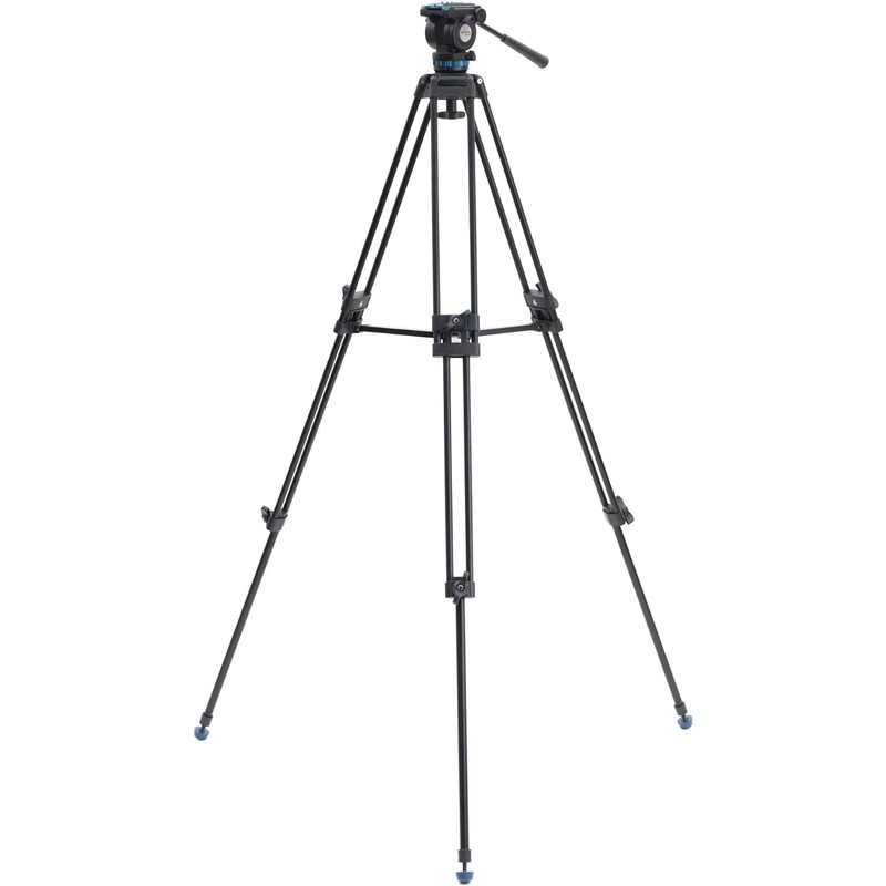 Benro KH25PC Video Tripod with Head, 15lb Payload, Continuous Pan