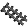 25mm 25mm Plastic Pipe Fittings PVC 3 Way Pipe Fittings